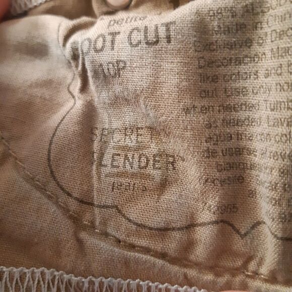 St Johns Bay Women's SIZE 10P Straight Leg Jeans Dark Wash Bootcut - Picture 14 of 15